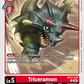 (016) Digimon TCG Blast Ace Single: Triceramon (BT14-016)  Common