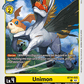 (035) Digimon TCG Blast Ace Single: Unimon (BT14-035)  Common