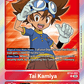 (082) Digimon TCG Blast Ace Single: Tai Kamiya (BT14-082) (V.1)  Rare