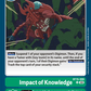 (095) Digimon TCG Exceed Apocalypse Single: Impact of Knowledge (BT15-095)  Uncommon