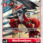 (013) Digimon TCG Secret Crisis Single: WarGrowlmon (BT17-013)  Common