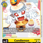 (030) Digimon TCG Special Booster Ver 2.0 Single: Candlemon (BT18-030)  Common