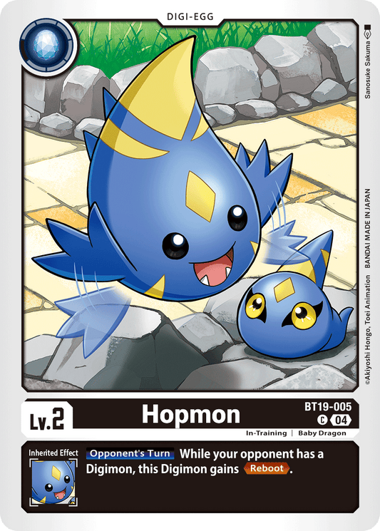 (BT19-005) Digimon TCG Special Booster Ver 2.5 Single: Hopmon (BT19-005)  Common