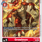 (BT19-009) Digimon TCG Special Booster Ver 2.5 Single: Growlmon (BT19-009)  Common