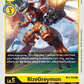 (BT2-038) Digimon TCG Release Special Booster v1.5 Single: RizeGreymon (BT2-038)  Rare