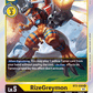 (BT2-038) Digimon TCG Resurgence Booster Single: RizeGreymon (BT2-038)  Rare