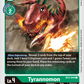 (BT2-044) Digimon TCG Release Special Booster v1.0 Single: Tyrannomon (BT2-044)  Common