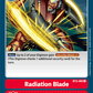 (BT2-092) Digimon TCG Release Special Booster v1.0 Single: Radiation Blade (BT2-092)  Uncommon