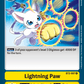 (BT2-097) Digimon TCG Release Special Booster v1.5 Single: Lightning Paw (BT2-097)  Common
