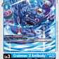 (022) Digimon TCG Special Booster Ver 2.5 Single: Crabmon (X Antibody) (BT20-022)  Common