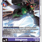(066) Digimon TCG Special Booster Ver 2.5 Single: Stingmon (BT20-066)  Common