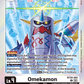 (083) Digimon TCG Special Booster Ver 2.5 Single: Omekamon (BT20-083)  Rare