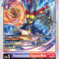 (072) Digimon TCG World Convergence Single: Arresterdramon: Superior Mode (BT21-072)  Rare