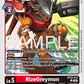 (012) Digimon TCG Cyber Eden Single: RizeGreymon (BT22-012)  Common