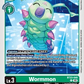 (040) Digimon TCG Hackers' Slumber Single: Wormmon (BT23-040)  Common