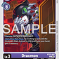 (062) Digimon TCG Hackers' Slumber Single: Dracomon (BT23-062)  Common