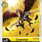 (043) Digimon TCG Great Legend Single: Crowmon (BT4-043)  Uncommon