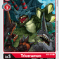 (013) Digimon TCG Battle Of Omni Single: Triceramon (BT5-013)  Common