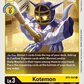 (034) Digimon TCG Battle Of Omni Single: Kotemon (BT5-034)  Common