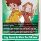 (089) Digimon TCG Battle Of Omni Single: Izzy Izumi & Mimi Tachikawa (BT5-089)  Rare