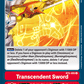 (095) Digimon TCG Battle Of Omni Single: Transcendent Sword (BT5-095)  Uncommon