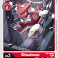 (008) Digimon TCG Double Diamond Single: Shoutmon (BT6-008)  Common