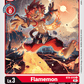 (010) Digimon TCG Double Diamond Single: Flamemon (BT6-010)  Uncommon