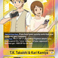 (089) Digimon TCG Double Diamond Single: T.K. Takaishi & Kari Kamiya (BT6-089)  Rare