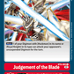 (093) Digimon TCG Double Diamond Single: Judgement of the Blade (BT6-093)  Common