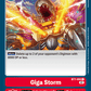 (094) Digimon TCG Next Adventure Single: Giga Storm (BT7-094)  Common