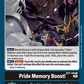 (105) Digimon TCG Next Adventure Single: Pride Memory Boost! (BT7-105)  Uncommon