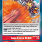 (095) Digimon TCG X Record Single: Gaia Force ZERO (BT9-095)  Rare