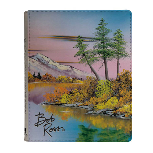 Magic the Gathering: Bob Ross Mighty Mountain Lake 9-Pocket Zippered PRO-Binder