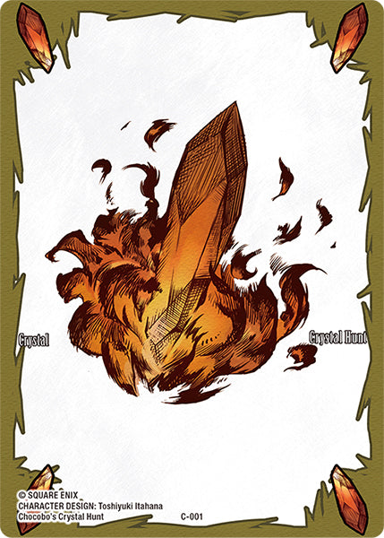 (C001) Final Fantasy TCG Legacy Collection Single: Crystal Token (V.1)  Common