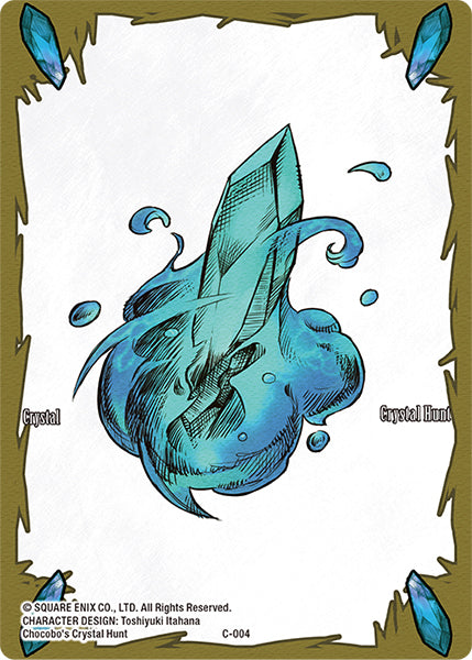 (C004) Final Fantasy TCG Legacy Collection Single: Crystal Token (V.4) Holo Common