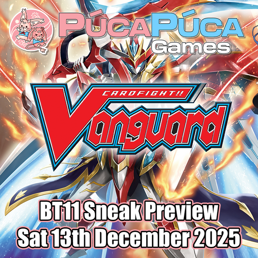 Cardfight Vanguard: BT11 Symphony of Might & Bloom Sneak Preview - Sat 13th December 2025