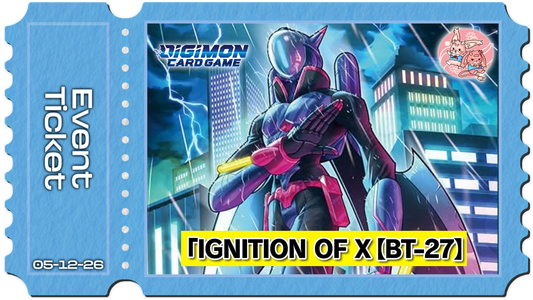 Digimon TCG: BT27 Ignition of X Release Event - Sat 5th Dec