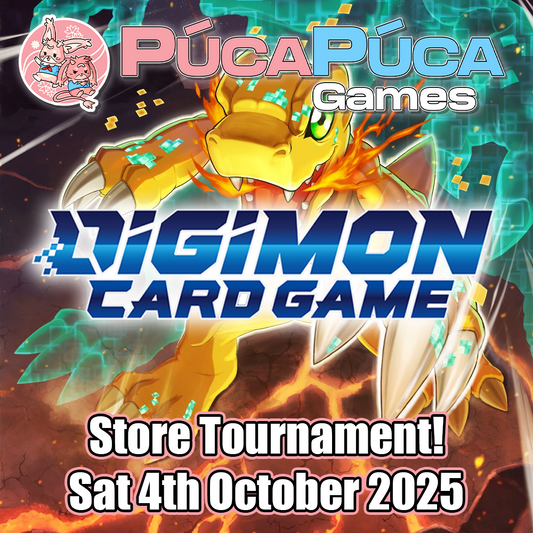 Digimon: Store Tournament - Sat 4th October 2025