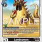 (028) Digimon TCG Sinister Order Single: Landramon (EX10-028) (V.1)  Common