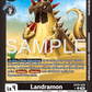 (028) Digimon TCG Sinister Order Single: Landramon (EX10-028) (V.2)  Alternative Art