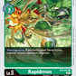 (027) Digimon TCG Digital Hazard Single: Rapidmon (EX2-027)  Uncommon