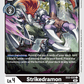 (032) Digimon TCG Digital Hazard Single: Strikedramon (EX2-032)  Common