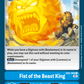 (069) Digimon TCG Digital Hazard Single: Fist of the Beast King (EX2-069)  Common