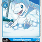 (016) Digimon TCG Draconic Roar Single: SnowAgumon (EX3-016)  Common