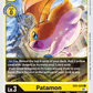 (028) Digimon TCG Draconic Roar Single: Patamon (EX3-028)  Common
