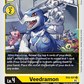 (031) Digimon TCG Draconic Roar Single: Veedramon (EX3-031) (V.1)  Uncommon