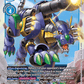 (022) Digimon TCG Alternative Being Single: ZeedGarurumon (EX4-022) (V.1)  Super Rare