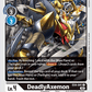 (041) Digimon TCG Alternative Being Single: DeadlyAxemon (EX4-041)  Common