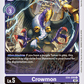 (056) Digimon TCG Alternative Being Single: Crowmon (EX4-056)  Uncommon