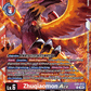 (013) Digimon TCG Animal Colosseum Single: Zhuqiaomon Ace (EX5-013) (V.1)  Rare